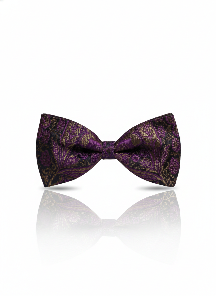Elevate Your Look: The Classic Burgundy Bow Tie