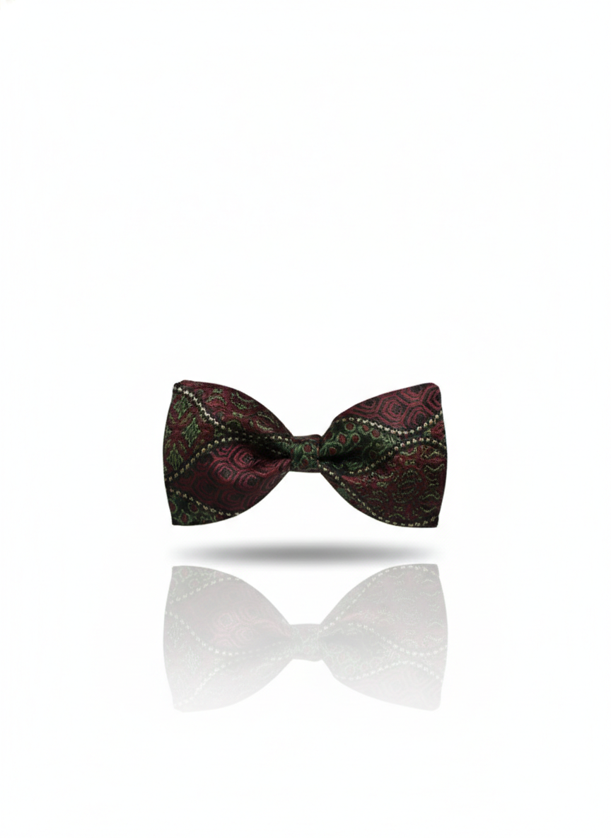 The Midnight Vineyard: Burgundy & Black Tie