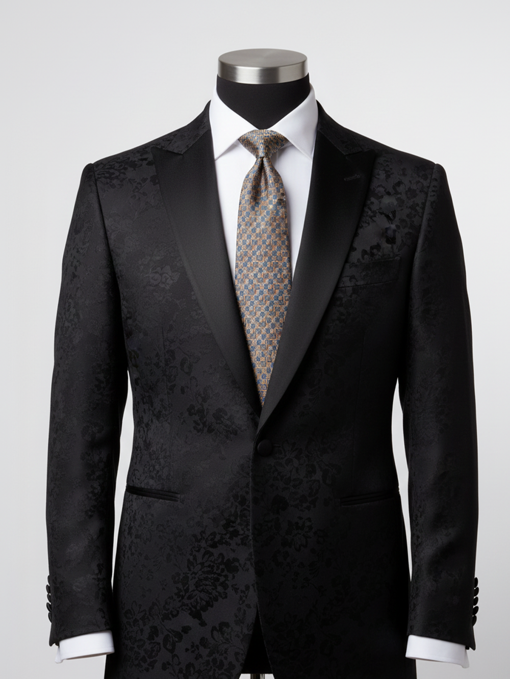 Premium Silk Formal Tie for Men – Elegant Patterned Necktie