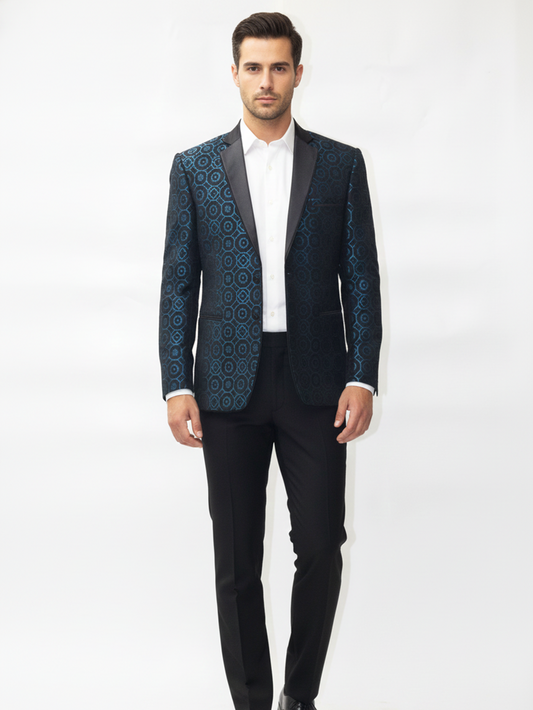 Mens Stylish Slim Fit Blazer - Premium Fabric, Modern Tailoring, Elegant Design for Formal, Office and Party Wear