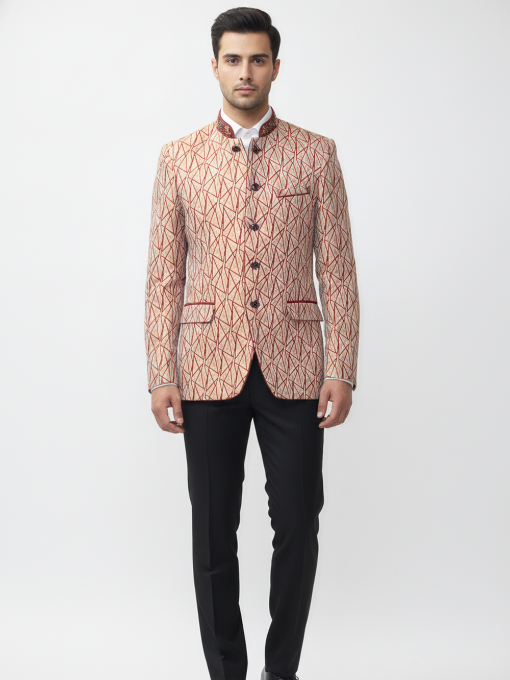 Mens High Quality Formal Blazer for Professional Wear and Timeless Elegant Appearance