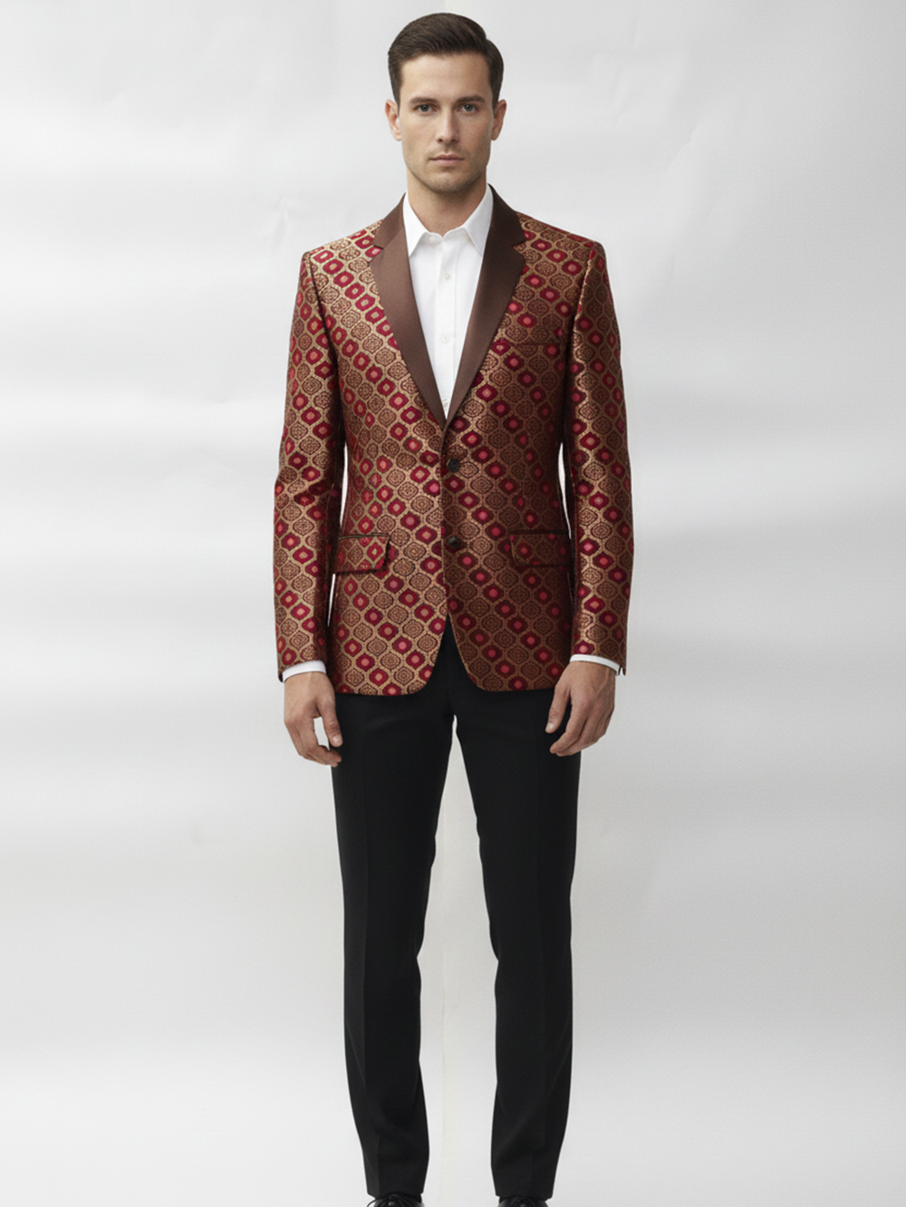 Mens Formal Occasion Wear Blazer for Elegant Events and Timeless Sophisticated Style