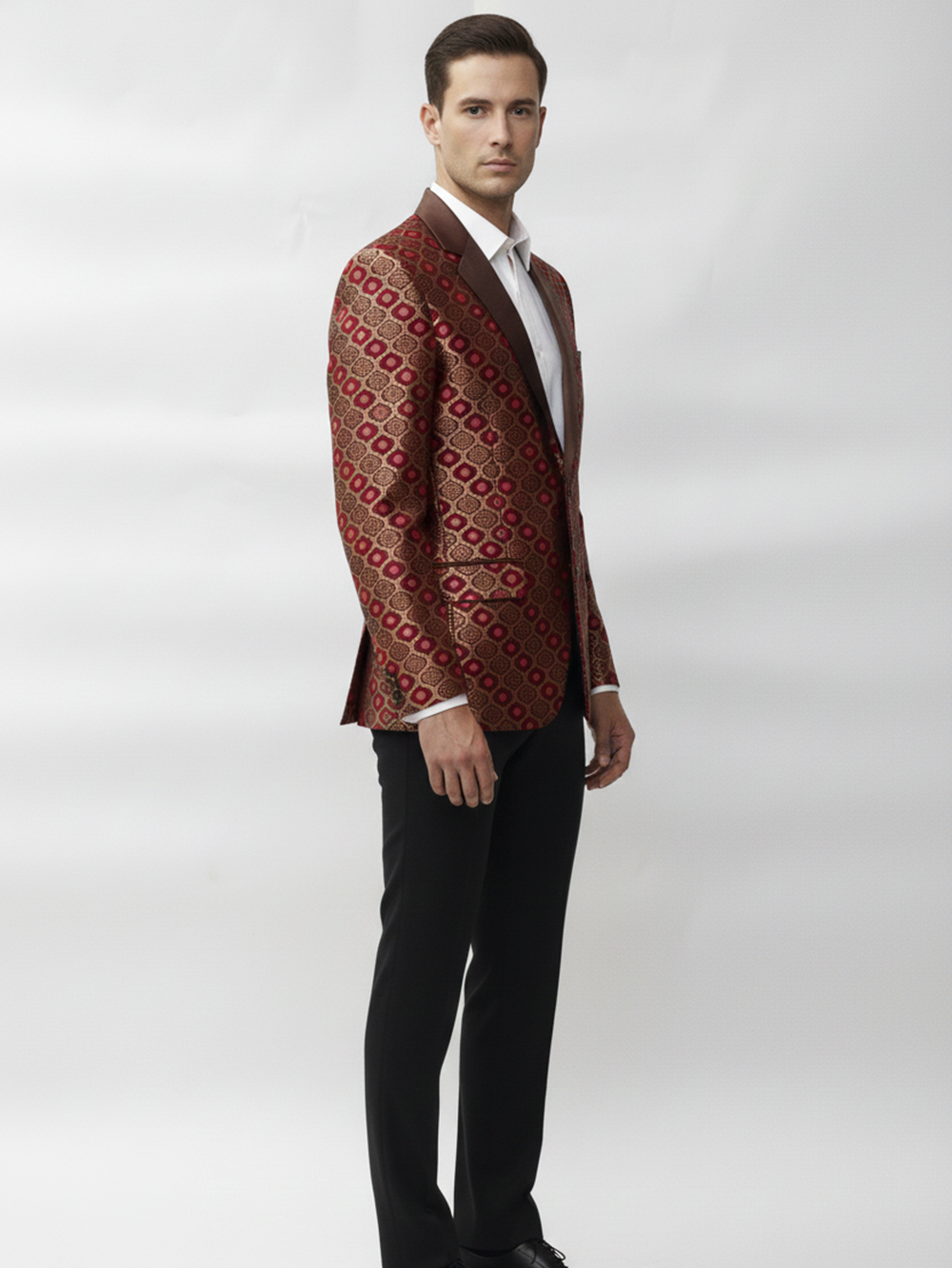 Mens Formal Occasion Wear Blazer for Elegant Events and Timeless Sophisticated Style