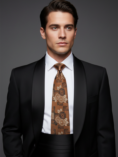 Classic Brown Tie – Timeless Elegance for Every Occasion