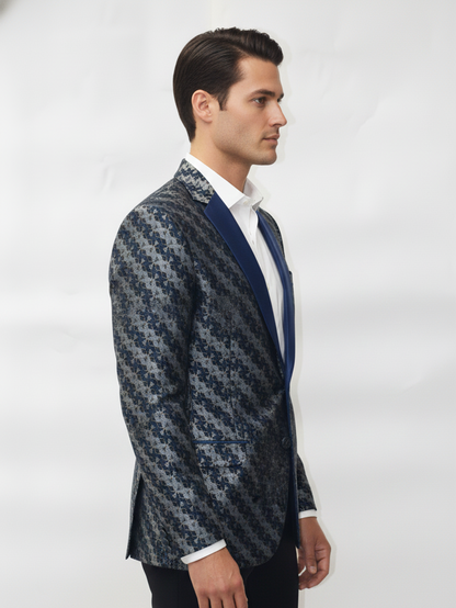 Mens Classic Fit Blazer-Stylish Formal Jacket, Tailored Design, Comfortable Fit, Premium Fabric, Perfect for Office, Parties, Events, Everyday Wear