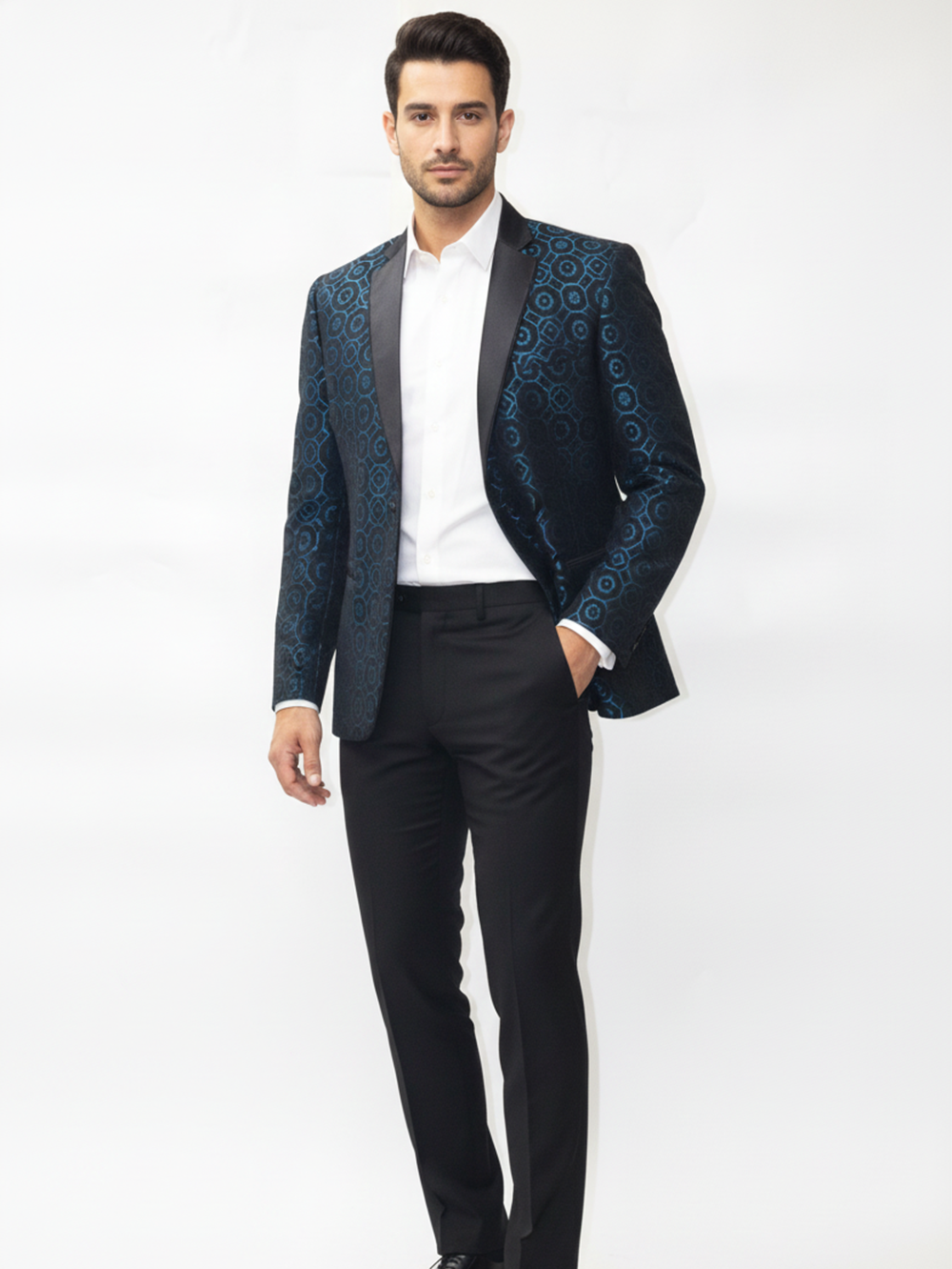 Mens Stylish Slim Fit Blazer - Premium Fabric, Modern Tailoring, Elegant Design for Formal, Office and Party Wear