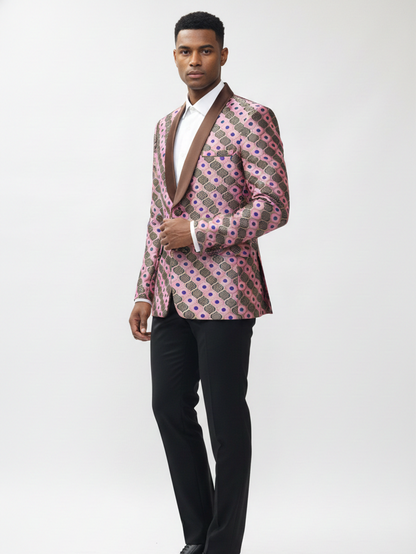 Mens Contemporary Ethnic Fusion Blazer for Modern Festive Style and Cultural Elegance