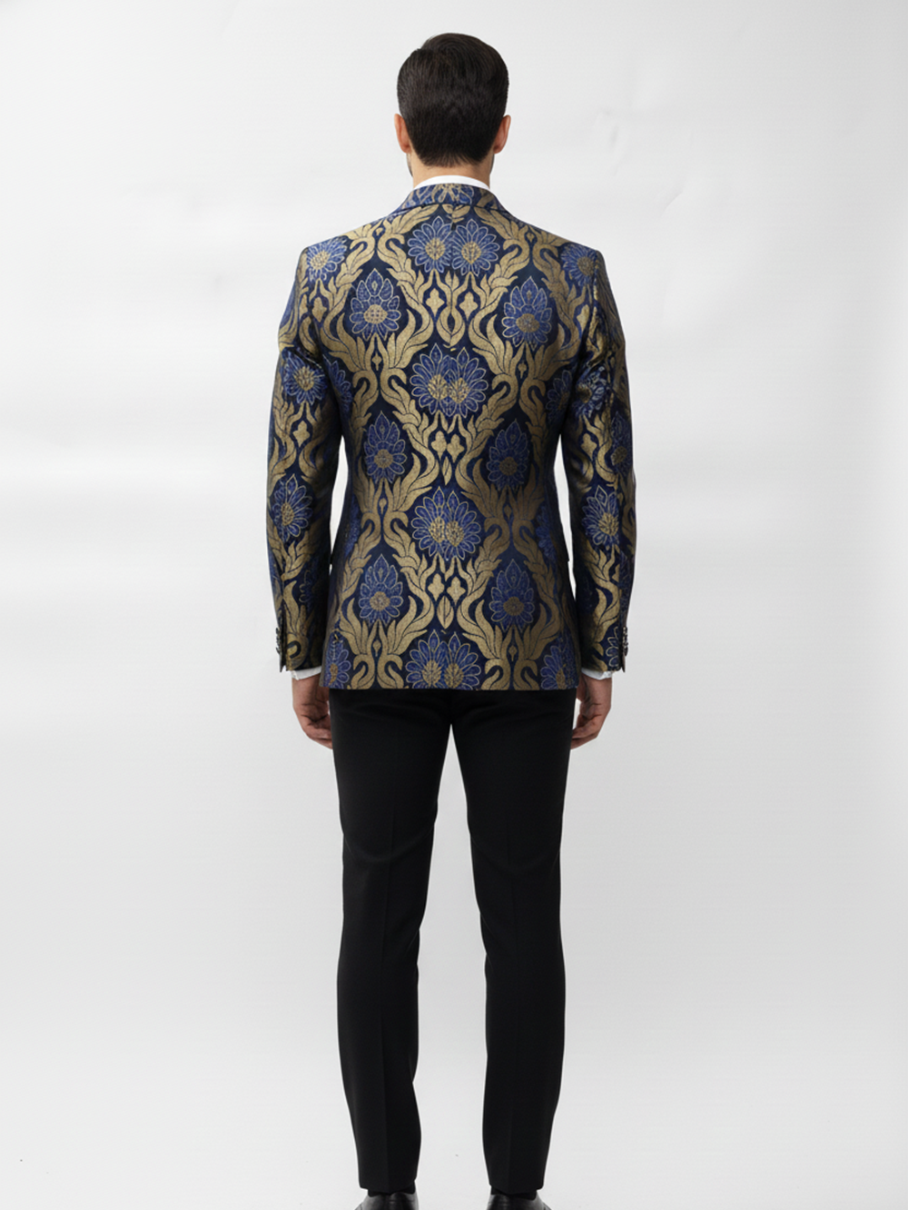 Elegant Mens Wedding Wear Jacquard Blazer for Grand Celebrations and Timeless Style