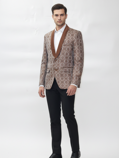 Mens Luxury Evening Wear Blazer for Sophisticated Nights and Premium Statement Style