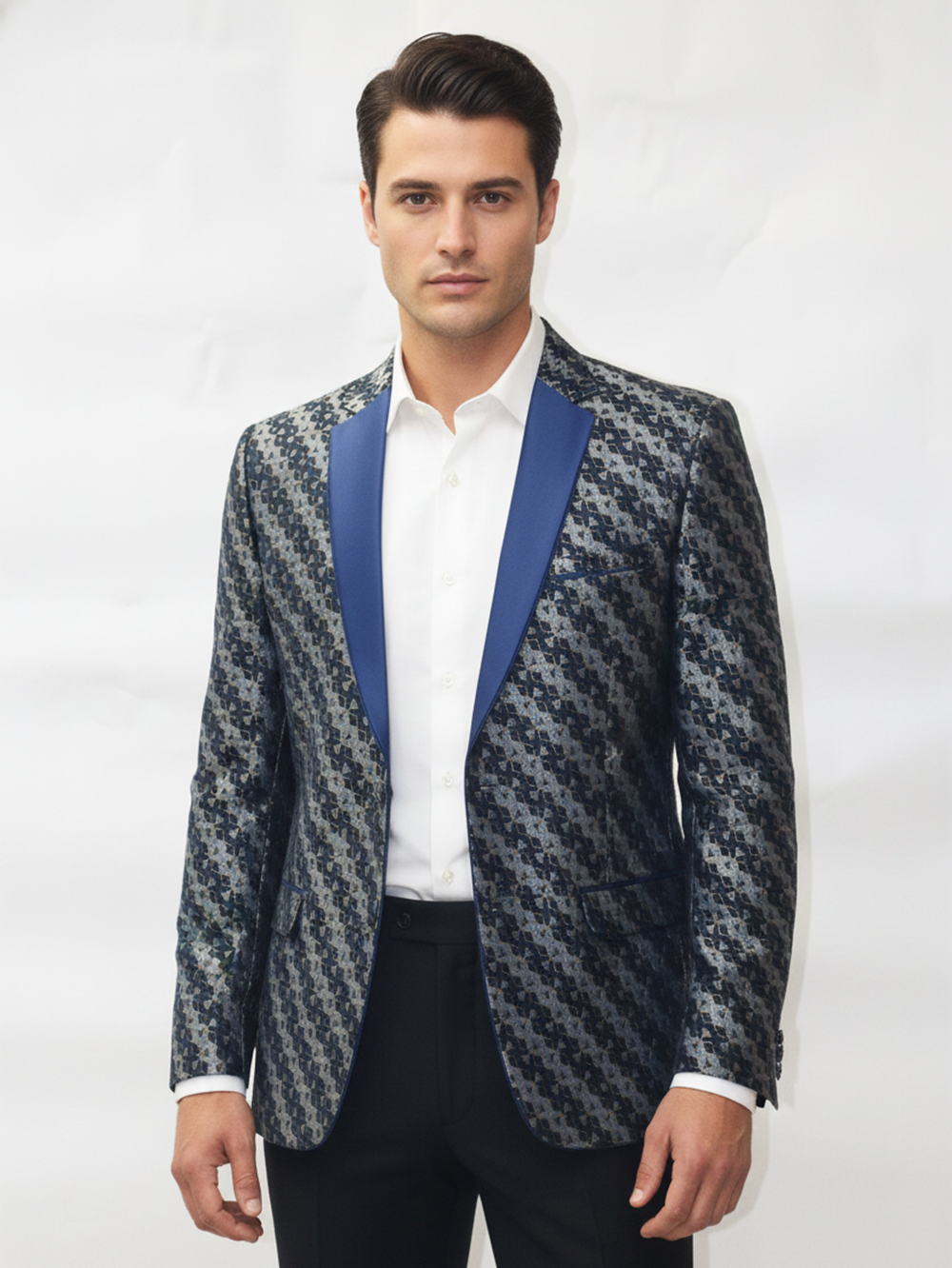 Mens Classic Fit Blazer-Stylish Formal Jacket, Tailored Design, Comfortable Fit, Premium Fabric, Perfect for Office, Parties, Events, Everyday Wear