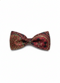 The Crimson Mosaic: A Bold Two-Tone Classic