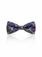 Radiant Rose & Sterling Shimmer: The Ultimate Statement Bow Tie
