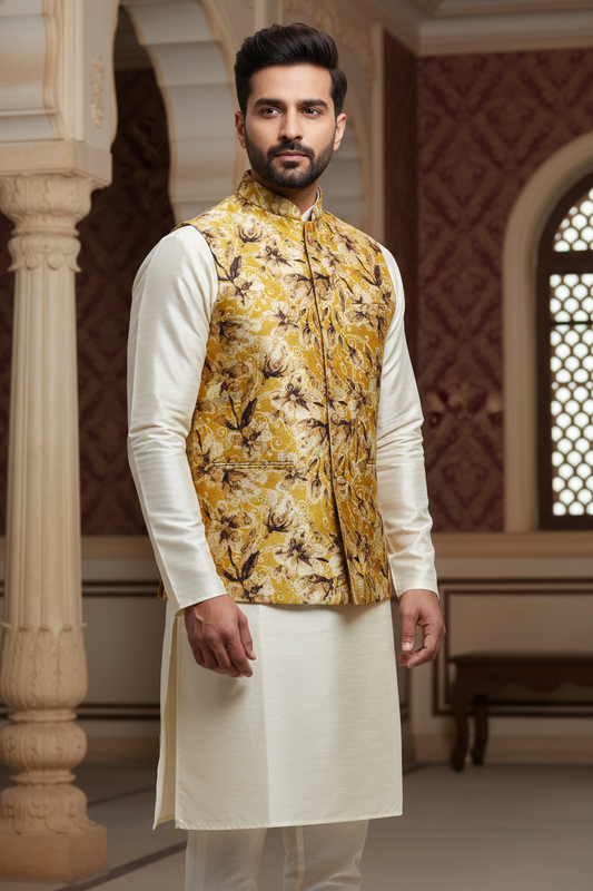 The Golden Bloom: A Modern Take on Royal Heritage