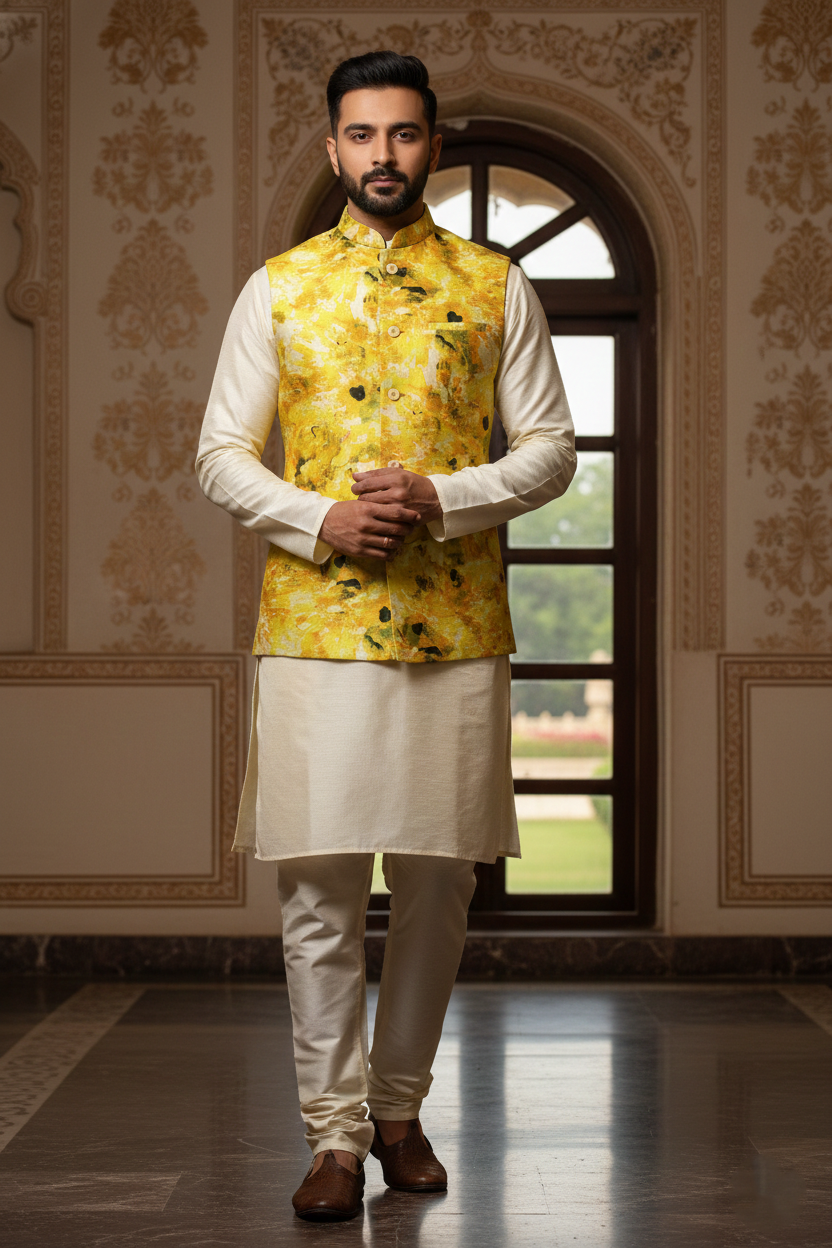 Title: Solar Radiance: The Abstract Impressionist Nehru Ensemble