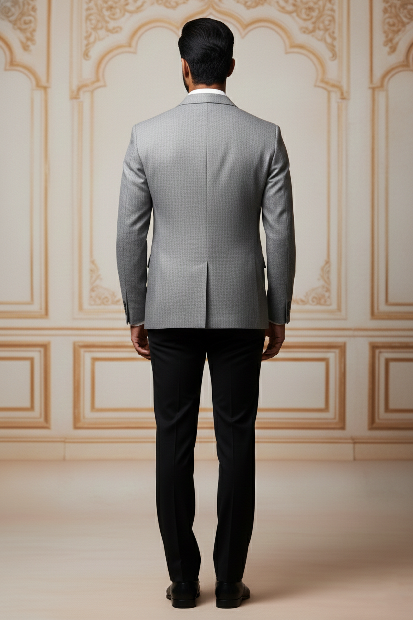 Men'sLight Grey Formal Blazer