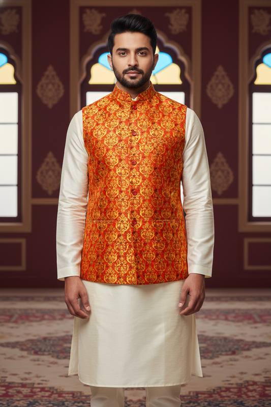 Imperial Radiance: The Fusion of Vibrant Artistry and Classic Silk