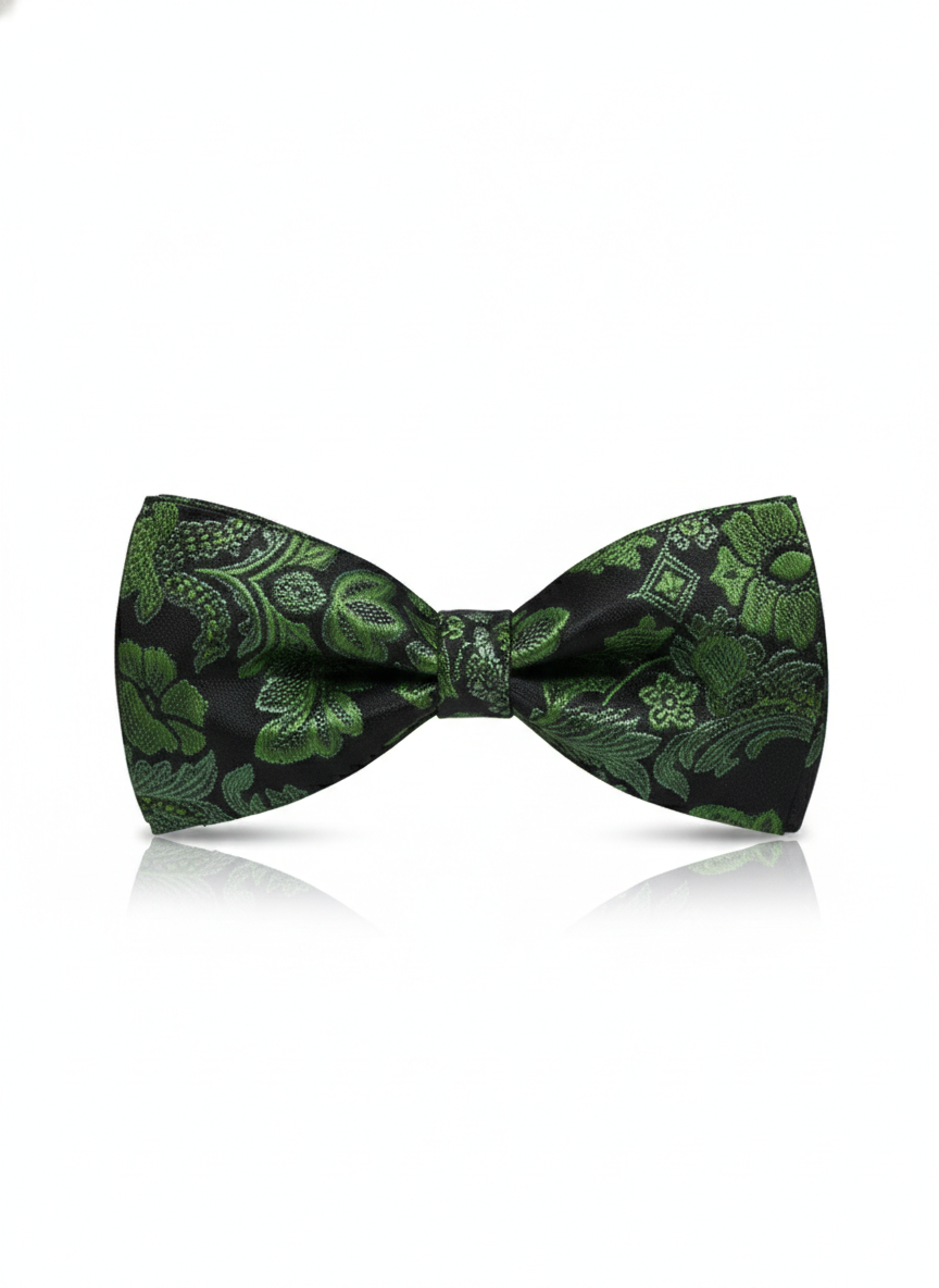 The Verdant Noir: Emerald Bloom Statement