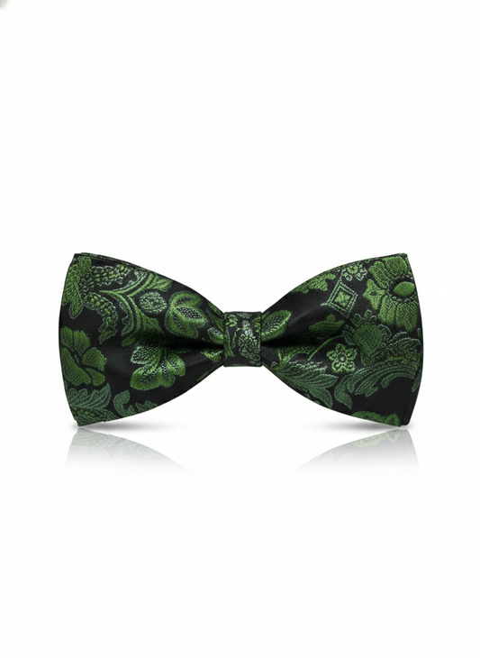 The Verdant Noir: Emerald Bloom Statement