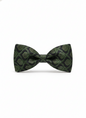 The Noir Mystique: Subtle Patterned Sophistication