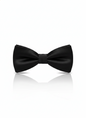Midnight Elegance: The Essential Matte Black Bow Tie