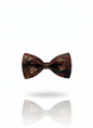 The Midnight Merlot: Maroon & Rose Gold Bow Tie