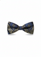 Midnight & Mercury: The Royal Azure Silk Bow Tie