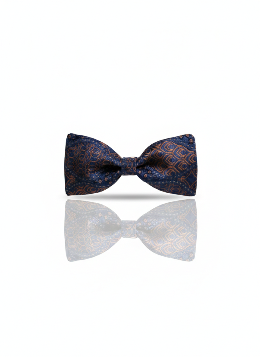 The Pastel Punch Pink & Blue Geometric Bow Tie
