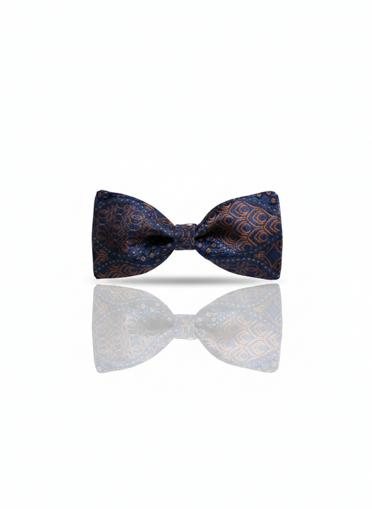 The Pastel Punch Pink & Blue Geometric Bow Tie