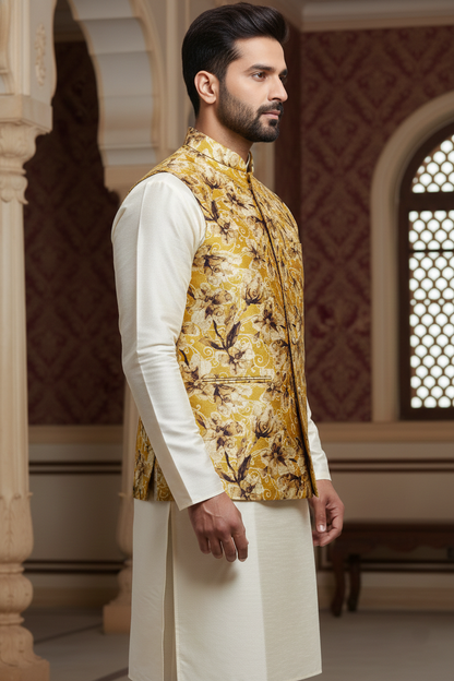 The Golden Bloom: A Modern Take on Royal Heritage