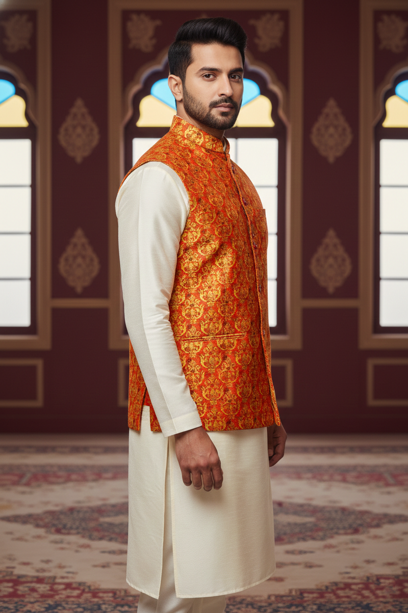 Imperial Radiance: The Fusion of Vibrant Artistry and Classic Silk