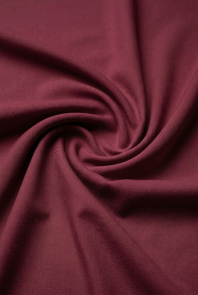Regal Wine Burgundy Formal Turban , Elegant Pleated Fit
