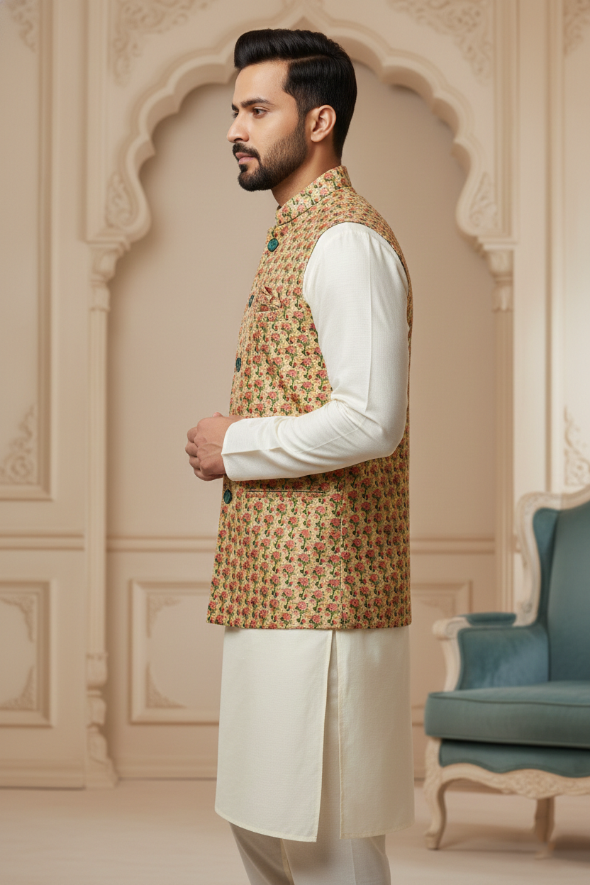 Pastel Petals: A Timeless Symphony of Tradition and Grace