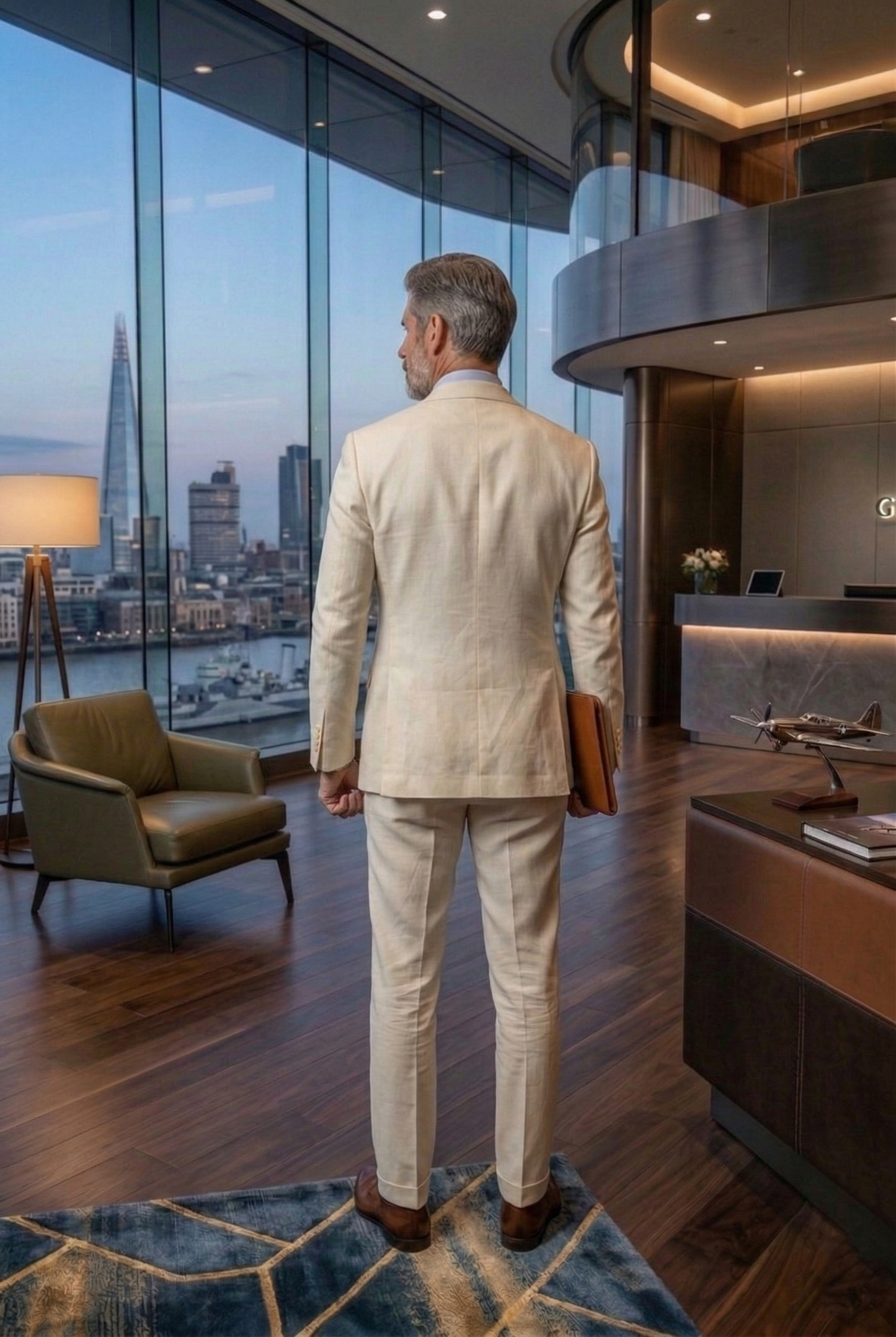 Men'sLuxury Slim-Fit Jetsetter Business Suits