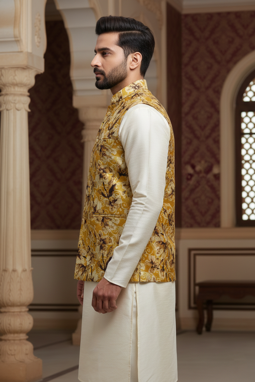 The Golden Bloom: A Modern Take on Royal Heritage