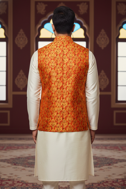 Imperial Radiance: The Fusion of Vibrant Artistry and Classic Silk