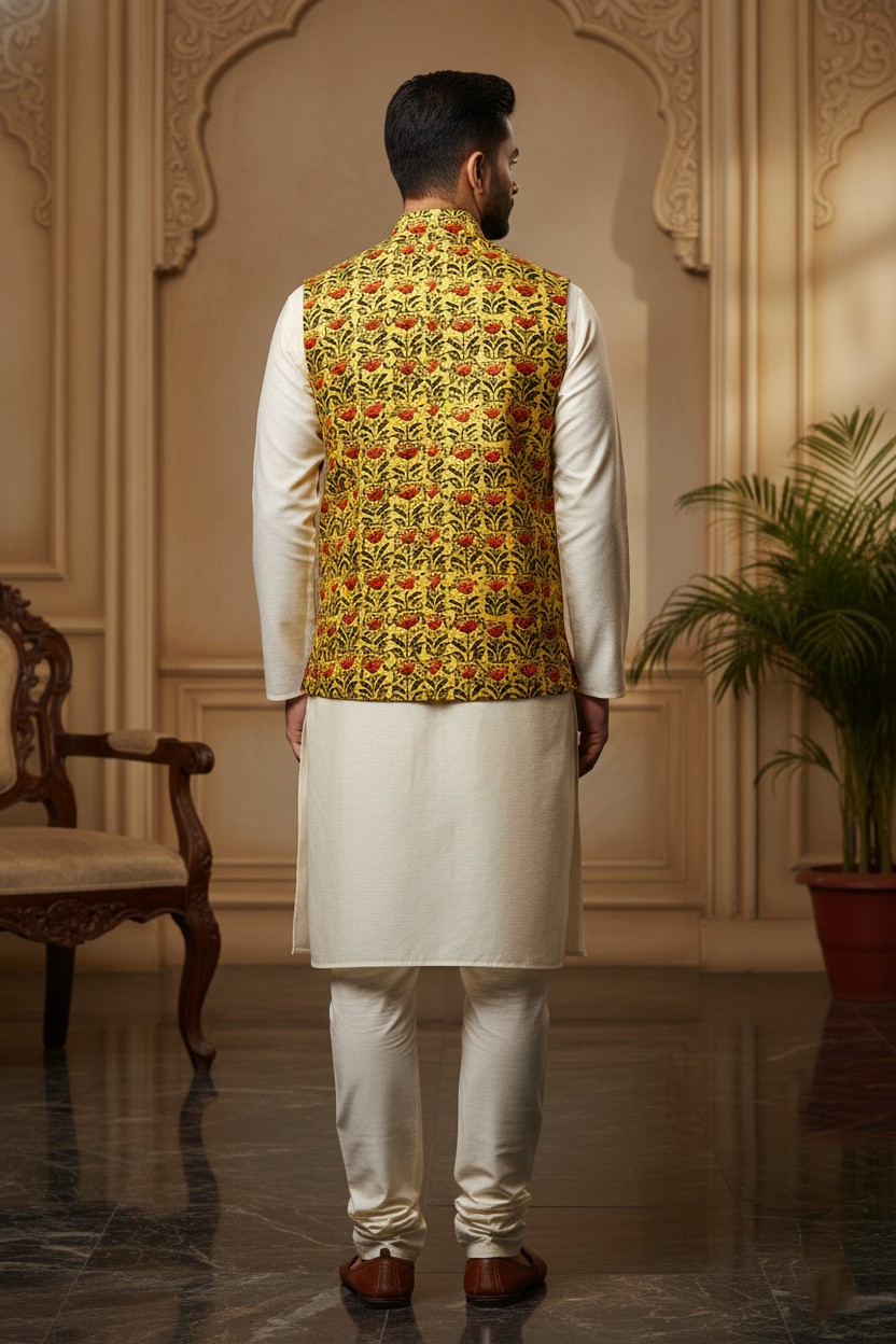 Golden Heritage: A Bold Expression of Ethnic Artistry