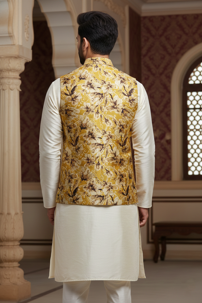 The Golden Bloom: A Modern Take on Royal Heritage