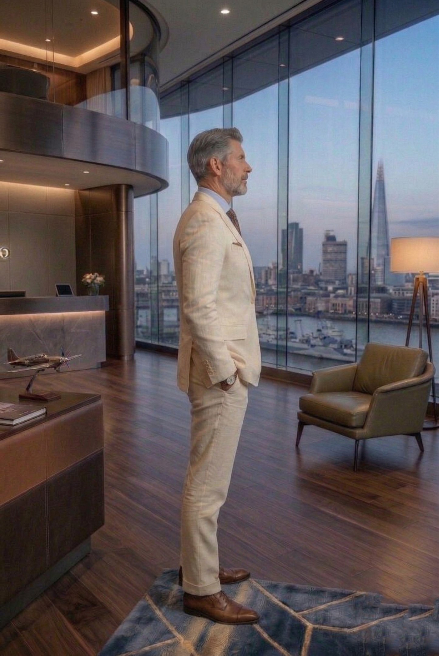 Men'sLuxury Slim-Fit Jetsetter Business Suits