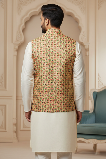 Pastel Petals: A Timeless Symphony of Tradition and Grace