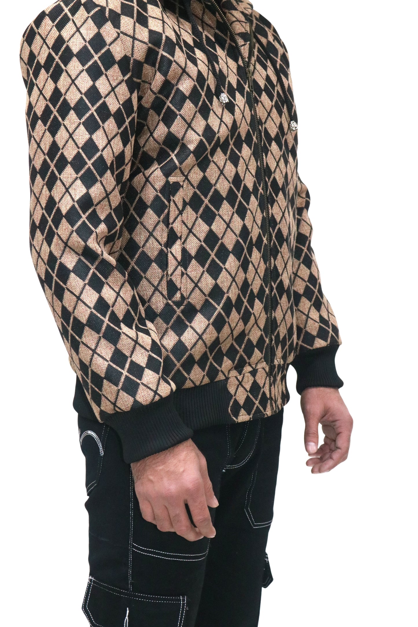 Golden Black Mens Embroidered Jacket Custom Embroidery Blazer Silk Mens Jacket Embroidered Wedding Jacket African Men Clothing