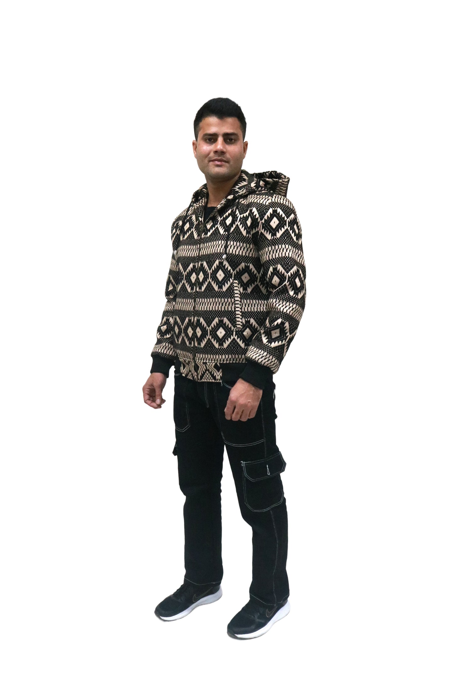 Black And White Color Mens Embroidered Jacket Custom Embroidery Blazer Silk Mens Jacket Embroidered Wedding Jacket African Men Clothing