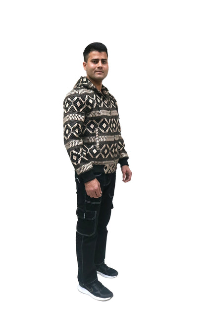 Black And White Color Mens Embroidered Jacket Custom Embroidery Blazer Silk Mens Jacket Embroidered Wedding Jacket African Men Clothing