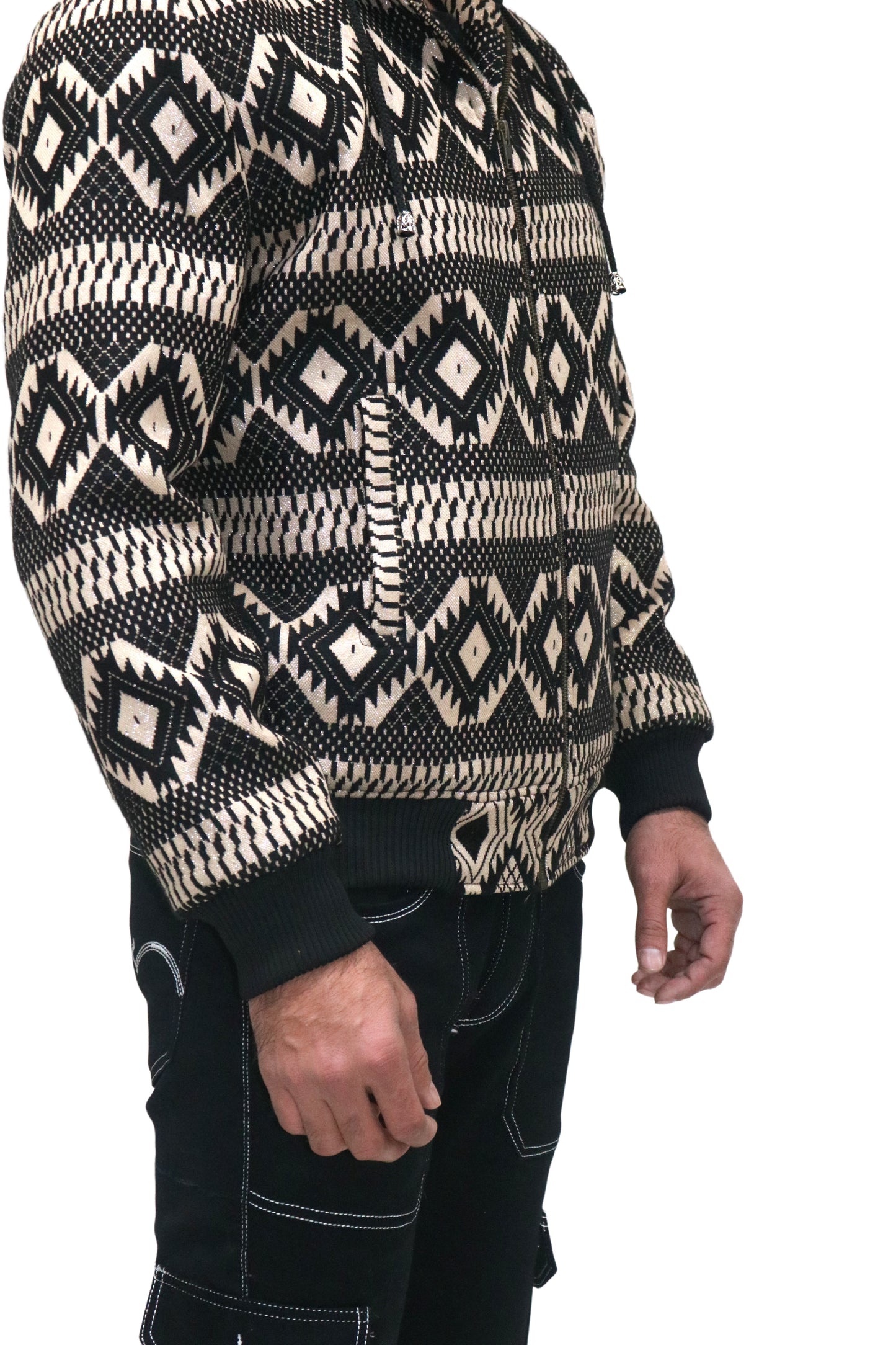 Black And White Color Mens Embroidered Jacket Custom Embroidery Blazer Silk Mens Jacket Embroidered Wedding Jacket African Men Clothing