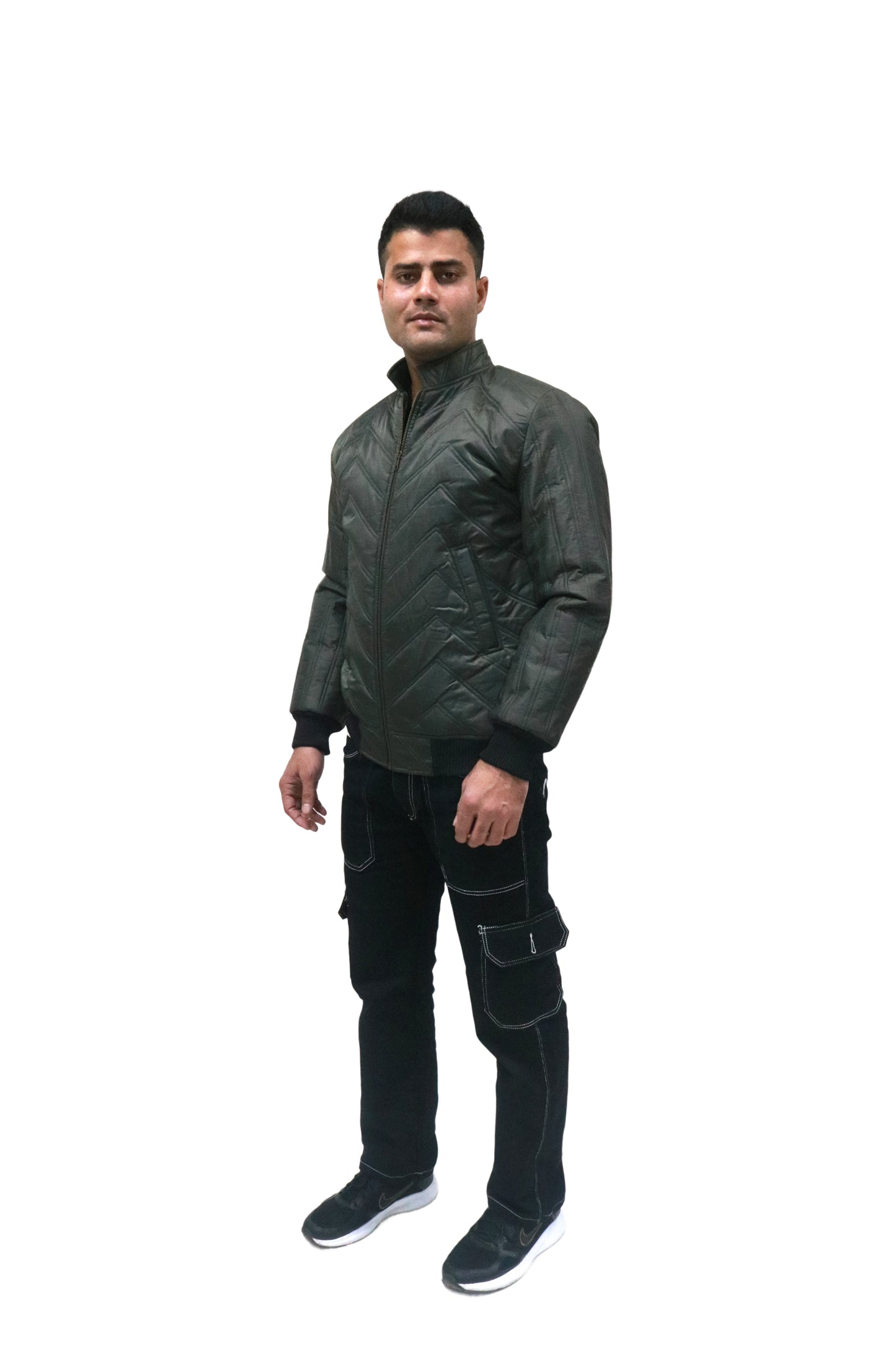 Stylish Men's Winter Jacket Custom Made For Winter Clothing Blue Winter Dress African Clothing Men Winter Coat Man Winter Coat Bomber jacket