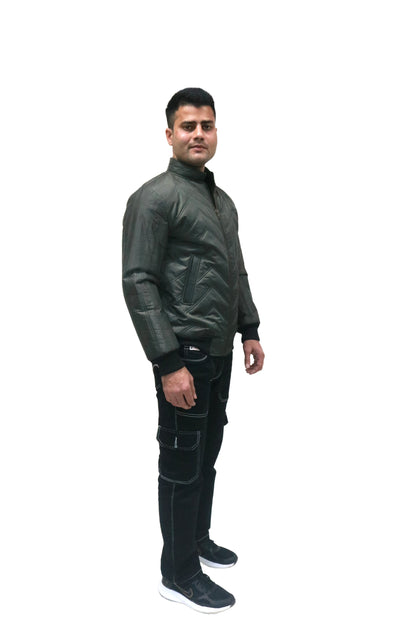 Stylish Men's Winter Jacket Custom Made For Winter Clothing Blue Winter Dress African Clothing Men Winter Coat Man Winter Coat Bomber jacket