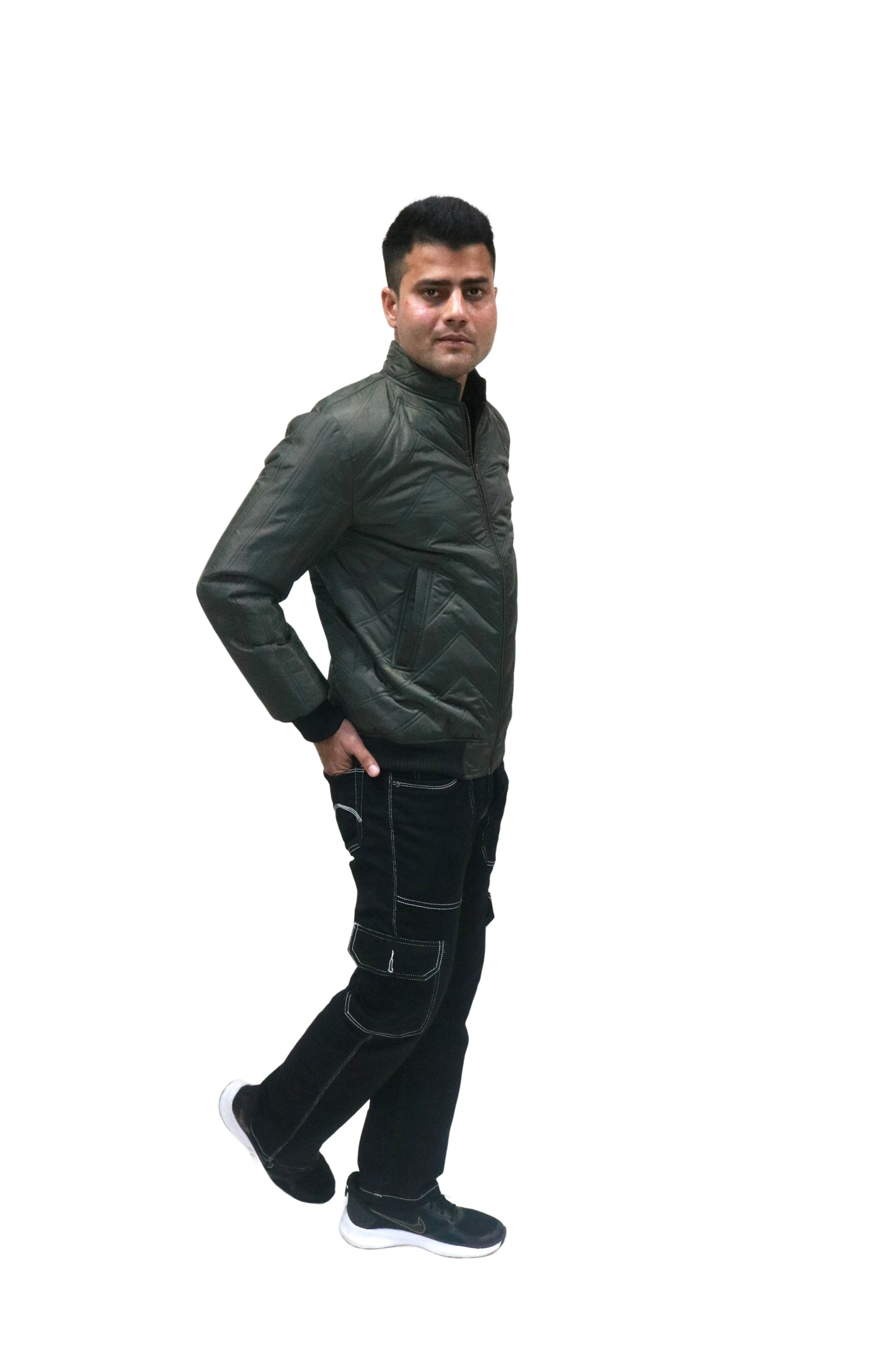 Stylish Men's Winter Jacket Custom Made For Winter Clothing Blue Winter Dress African Clothing Men Winter Coat Man Winter Coat Bomber jacket