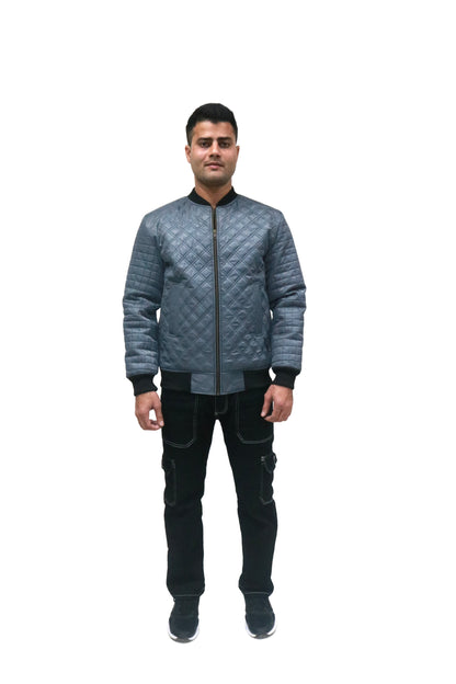 Men's Winter Jacket Custom Made For Winter Clothing Blue Winter Dress African Clothing Men Winter Coat Man Winter Coat Bomber jacket
