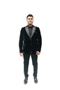Embroidery Jacket - Elegant Hand-Embroidered Black Velvet Blazer with Premium Beads, Ideal for Weddings & Parties, Unique Gift for Him"