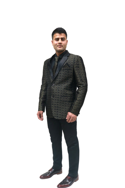 Luxury Tuxedo - Art Silk Jacquard for Weddings & Special Events