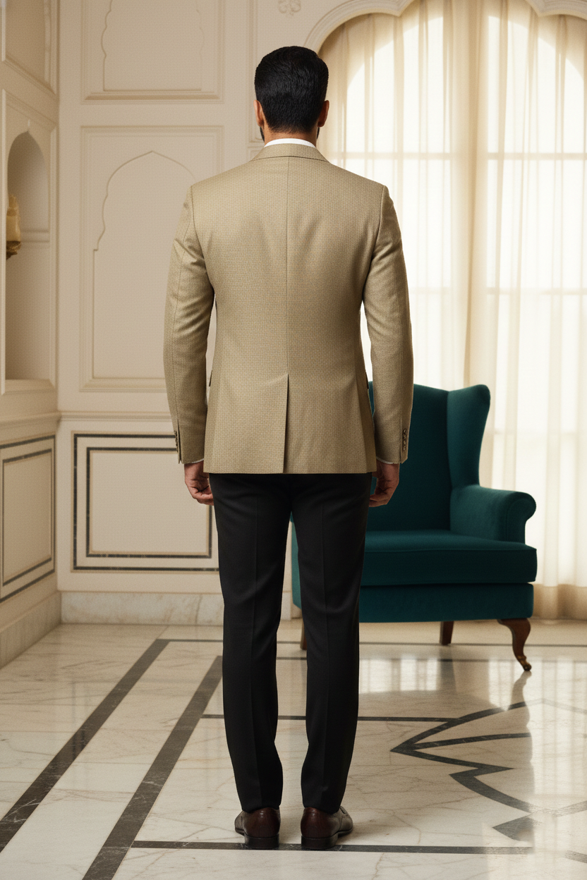 The Sandstone Sovereign: Timeless Minimalism in Earthy Tones
